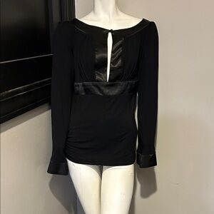 Elegant Black Women's Top
